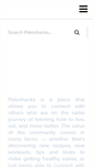 Mobile Screenshot of paleohacks.com